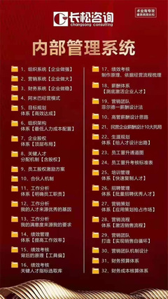 長松企業管理咨詢公司 持續創新，賦能企業卓越運營