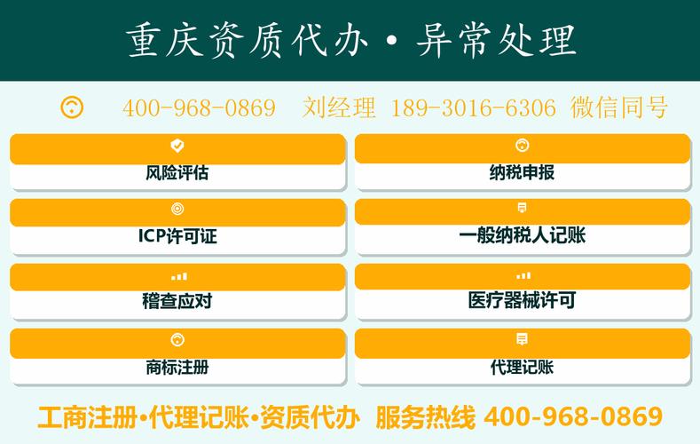 重慶市代理記賬機構公司